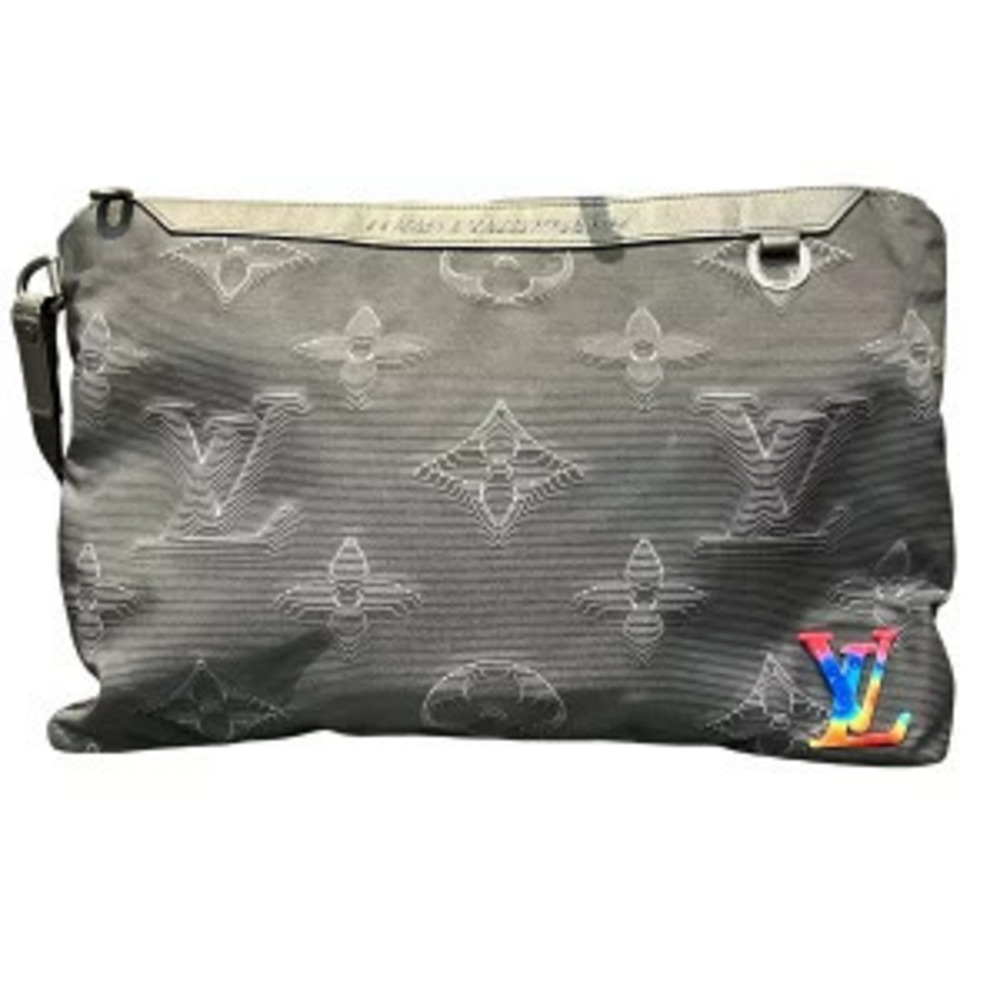 Louis Vuitton Monogram Pochette Reversible Clutch Bag